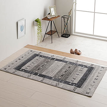 イケヒコ・コーポレーション トレラ ラグ 80×140cm グレー 9800201