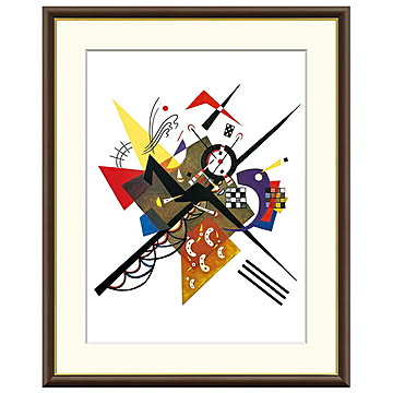 額絵 白の上に 2 ワシリー・カンディンスキー 52x42cm 三幸