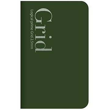 （まとめ） ロジカルプライムノート グリッド2.5 A6スリム／2.5mm方眼／120枚 NA601-9【×5セット】