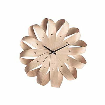 NEXTIME ネクスタイム kazaguruma カザグルマ ナチュラルカラー NXT-J017 NXT-J018 掛時計 掛け時計 ウォールクロック スイープムーブメント スイープセコンド
