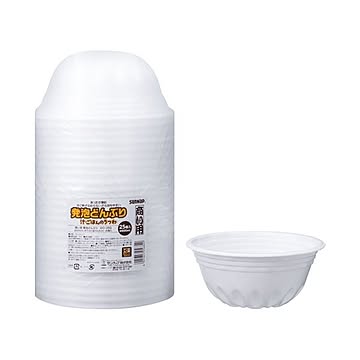 （まとめ） サンナップ 発泡どんぶり DO-25G 600mL 25個入【×10セット】