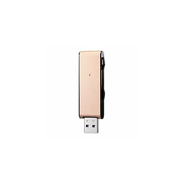 IOデータ USB3.1 Gen 1（USB3.0）対応 アルミボディUSBメモリー 「U3-MAX2シリーズ」 128GB・ゴールド U3-MAX2／128G