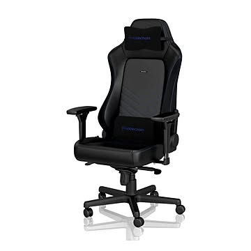 noblechairs HERO ゲーミングチェア ブルー NBL-HRO-PU-BBL-SGL