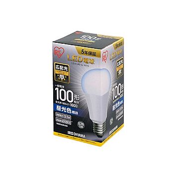 （まとめ）アイリスオーヤマ LED電球100W E26 広配光 昼光色 4個セット×5セット
