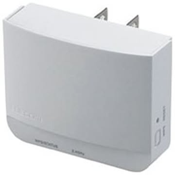 (業務用5セット) エレコム(ELECOM) 無線LAN中継器300Mbps WTC-300HWH