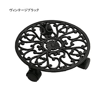 プランタースタンド キャスター付 デーコル IF-N0036 幅275x奥行275x高さ70mm 住まいスタイル