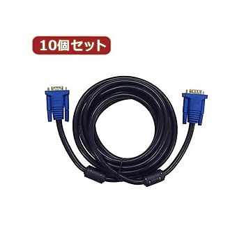 10個セット ディスプレイケーブル 黒 5m AS-CAPC034X10