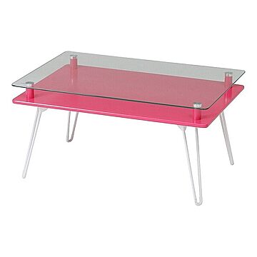 不二貿易 クラリス ディスプレイテーブル ピンク