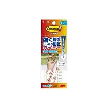 （まとめ）スリーエム 3M コマンドタブ CMR2 Sサイズ 16枚【×10セット】
