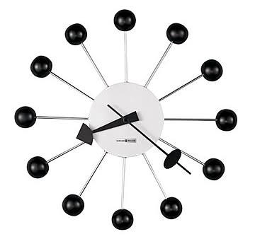 【正規輸入品】 アメリカ ハワードミラー 625-333 HOWARD MILLER BALL CLOCK クオーツ（電池式） 掛け時計