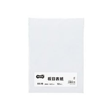 （まとめ）TANOSEE 板目表紙 B51パック(10枚) 【×30セット】