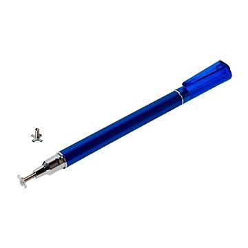 ミヨシ(MCO) 先端を交換できるタッチペン ねらえるタイプ STP-L02/BL 2本セット