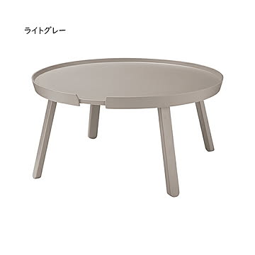 リビングテーブル 組立式 LT-84-L 幅810x奥行810x高さ400mm 桜屋工業