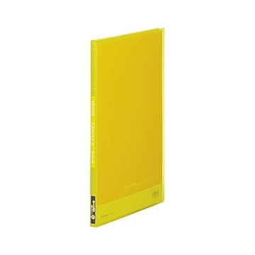 （まとめ） キングジム シンプリーズ クリアーファイル A4タテ型 20ポケット 黄 【×20セット】