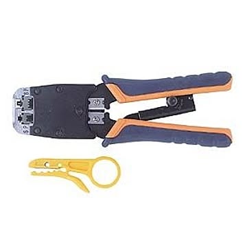 サンワサプライ かしめ工具(ラチェット付き) HT-500R