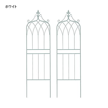 アイアン フェンス 2枚組 組立式 ドレープ IF-DR028-2P 幅400x奥行15x高さ1480mm 住まいスタイル