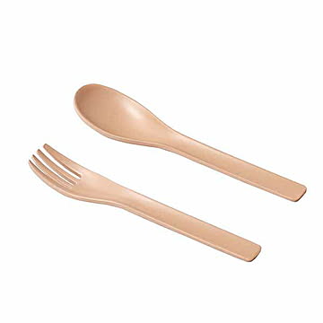 ideaco イデアコ usumono cutlery / 2+2pcs ウスモノ カトラリー 2セット組 スプーン フォーク 食器 食洗機可