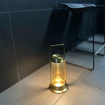 Tubicen EXPLORER LEDライト ランタン ポータブルライト アウトドア 防水 防塵 北欧 モダン ゴールド