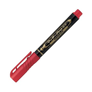 (まとめ) ゼブラ 油性マーカー マッキープロ 特殊用途DX 細字 赤 YYSS10-R 1本  【×50セット】