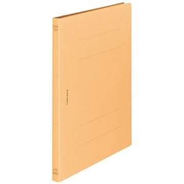 (まとめ) ライオン事務器 フラットファイル（環境） 樹脂押え具 A4タテ 150枚収容 背幅18mm 黄 A-517KA4S 1セット（10冊） 【×5セット】
