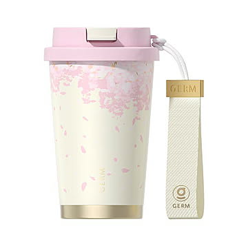 GERM サクラ タンブラー 390ml ストラップ付 