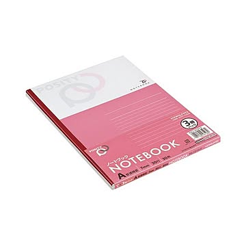 (まとめ) コクヨ ノート(POSITY) セミB5 A罫 30枚 P3ノ-31AX3 1パック(3冊)  【×50セット】