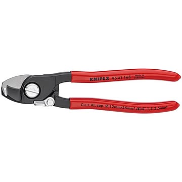 KNIPEX（クニペックス）9541-165 ケーブルカッター（バネ付）ストリップ付