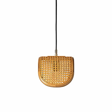 BRID ブリッド RATTAN PENDANT LAMP 1BULB ラタンペンダントランプ1灯 (電球別売) 003393 / ペンダントライト 吊下げ照明 天井照明 ～40W×1灯 LED球対応