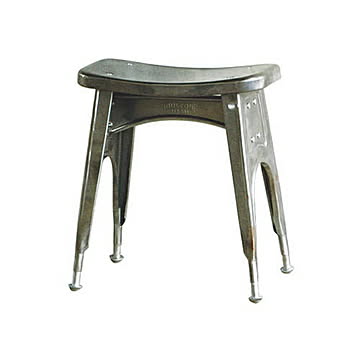 ダルトン 組立式 KITCHEN STOOL RAW仕上げ 幅415x奥行270x高さ460mm