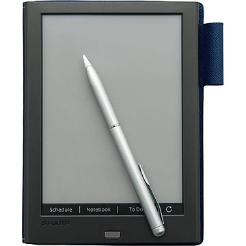 シャープ 電子ノート ブラック系 WG-PN1