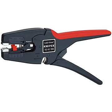 KNIPEX（クニペックス）1242-195 ワイヤーストリッパー "マルチストリップ10"（SB）