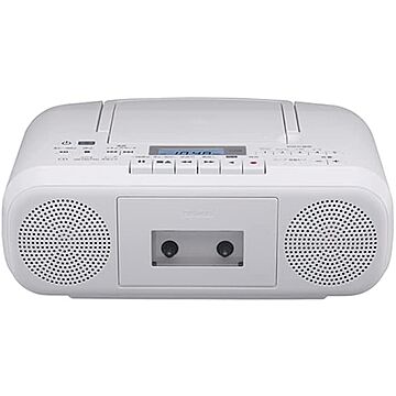 東芝(TOSHIBA) CDラジオカセットレコーダー (ホワイト) TY-CDS8(W)