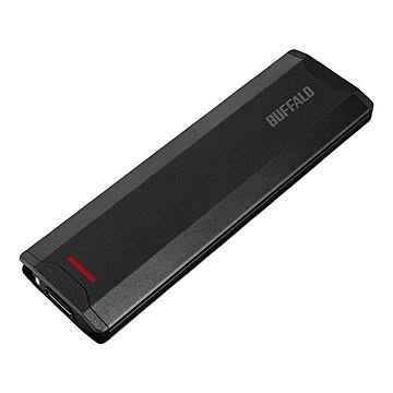 バッファロー USB3.2（Gen2） ポータブルSSD Type-A＆C 500GB SSD-PH500U3-BC