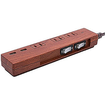 ファーゴ Fargo WOOD TAP AC3個 2.1A USB DARKWOOD PT337DW 管理No. 4589938782579