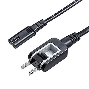 サンワサプライ メガネ型コネクタ対応電源コード KB-DM2S12A-2 管理No. 4969887826225