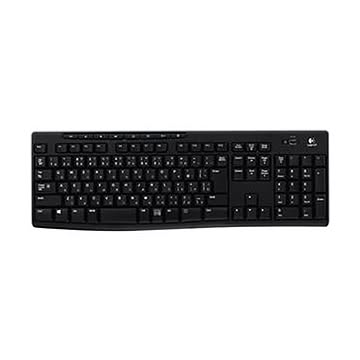 （まとめ）ロジクール WirelessKeyboard ブラック K270 1台【×5セット】