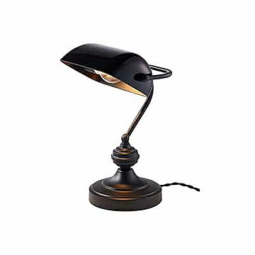 Bankers lamp L バンカーズランプ Lサイズ  (電球別売※LED専用) AW-0639Z デスクランプ テーブルライト テーブルランプ 1灯 卓上ライト 卓上ランプ 卓上照明 E26