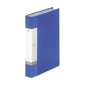 （まとめ） リヒトラブ リクエスト・クリヤーブック A4判タテ型（60ポケット） G3203-8 青 1冊入 【×3セット】