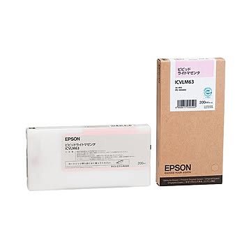 まとめ エプソン EPSON インクカートリッジ ビビッドライトマゼンタ 200ml ICVLM63 1個  ×10セット