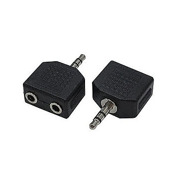 変換名人 AVプラグ 3.5(メス)2P to 3.5mm(オス)ステレオ AV/352J-35PS(2P) 管理No. 4571284882119