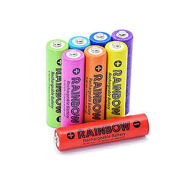 BP&S RAINBOW 単4形8本パック BPS-4NIJI8P 管理No. 4562382483001