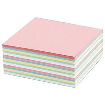（まとめ） プロモスティックジャパン どこからでもふせん 75×75mm 混色5色 TAF-09-007 1冊 【×5セット】