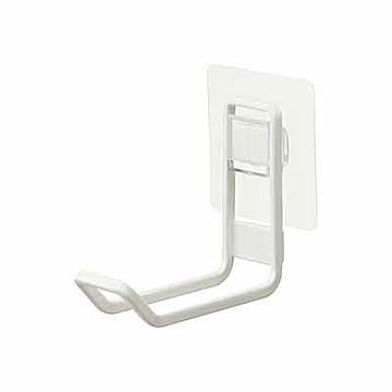 tower タワー (山崎実業) フィルムフックトイレ用品収納フック Reusable Adhesive Toilet Supplies Storage Hook トイレフック ブラシホルダー