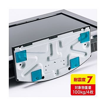 （まとめ） サンワサプライ 耐震接着ゴム・エコ（大） QL-68N ×2セット