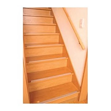 ソーゴ 透明タイプ階段の滑り止め 14本組 803313