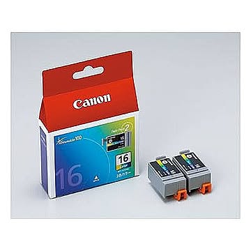 純正プリンターインク PIXUS カラー 2個パック キヤノン BCI-16CLR 管理No. 4960999243634