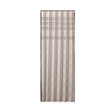 カーテン 間仕切 日本製 空気清浄パタパタカーテン 180cm丈 ベージュ