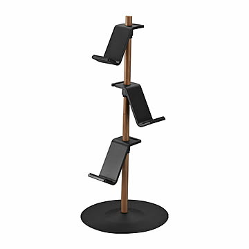 tower タワー (山崎実業) 置台が動くゲームコントローラー収納ラック Controller Stand  ケーブル 収納 整理整頓 コントローラー ゲーム機 PC周り