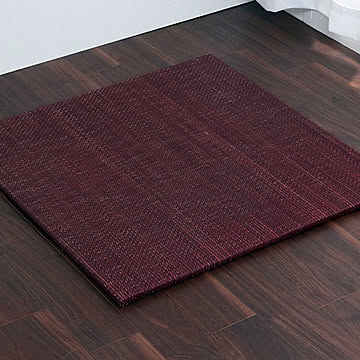イケヒコ・コーポレーション 美畳 70×70cm ワイン