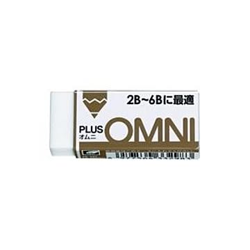 （まとめ）プラス 消ゴムオムニ 2B-6B ER100MD×30セット
